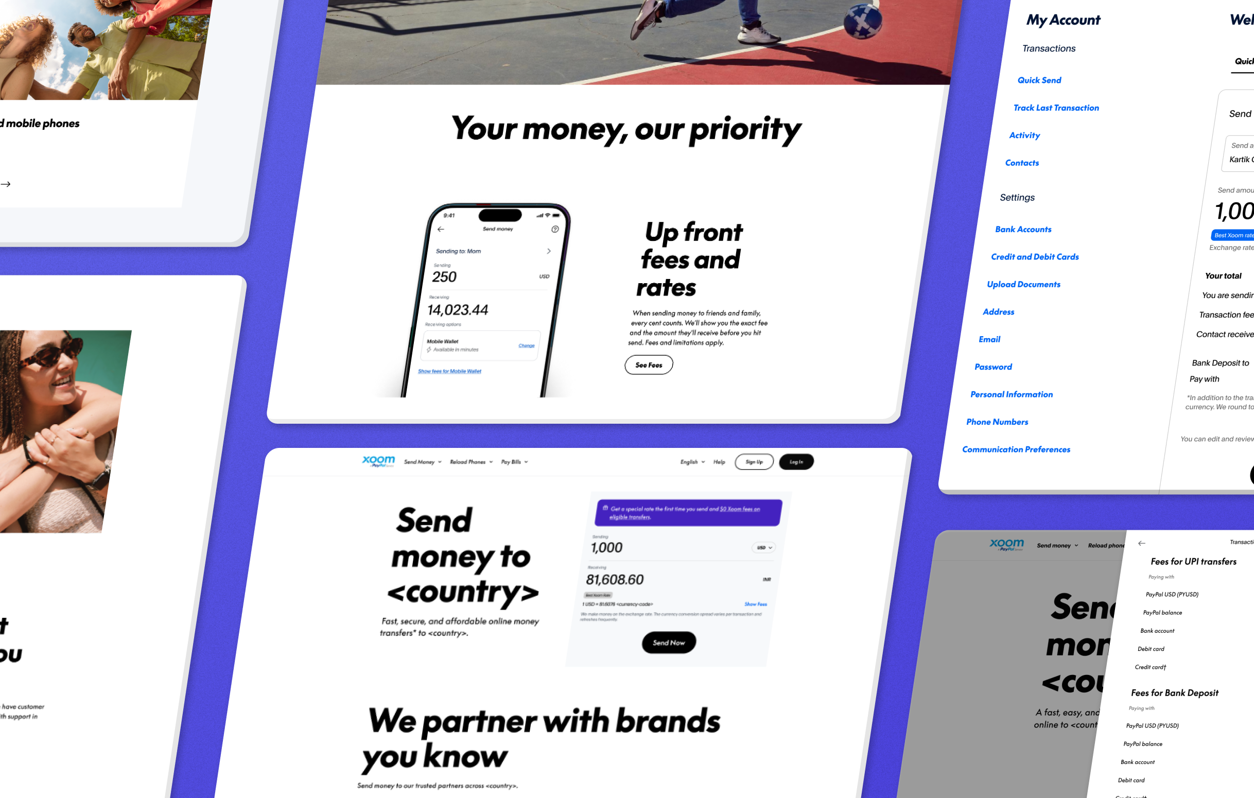 Web experience